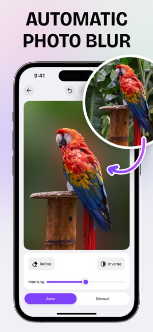 Blur Background: Photo RetouchiPhone版