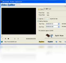 Boilsoft Video SplitterPC版