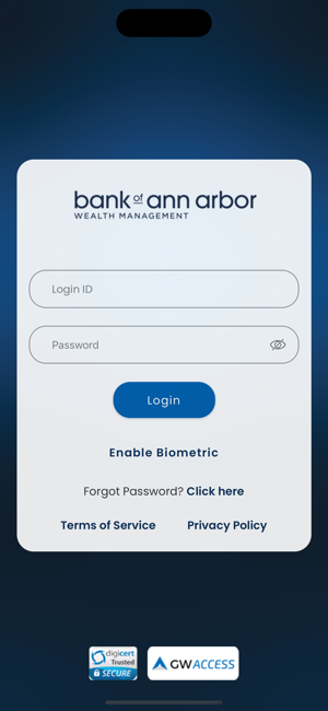 Bank of Ann Arbor: WealthiPhone版