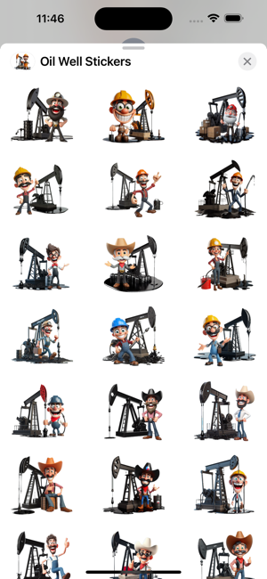 Oil Well StickersiPhone版