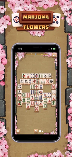 Mahjong Flowers: PuzzleiPhone版