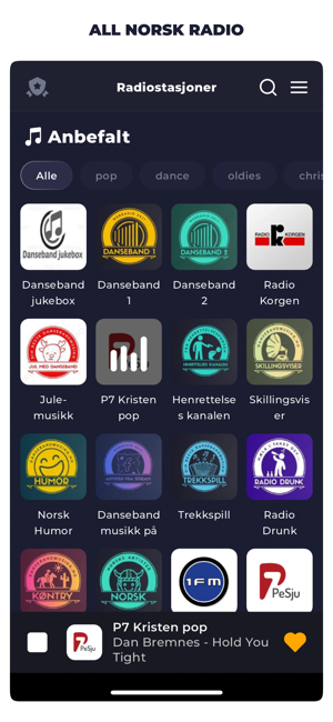 Radio Norge: Netradio og FMiPhone版