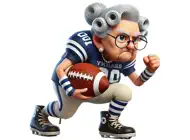 Gridiron Granny StickersiPhone版