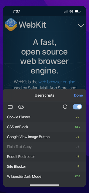 UserscriptsiPhone版