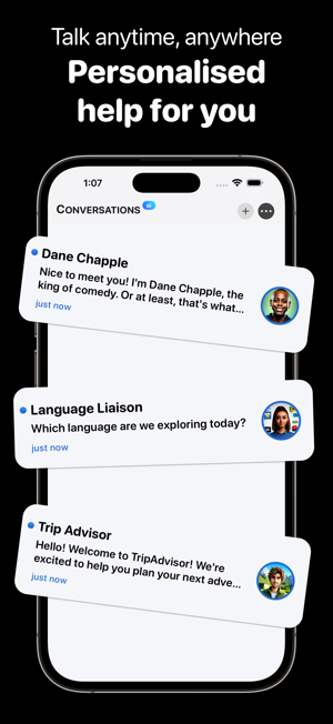 Conversations AI: Text ChatiPhone版