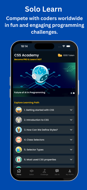 CSS Academy: Learn with AIiPhone版