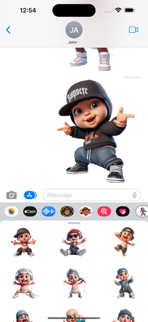 Baby Rapper StickersiPhone版