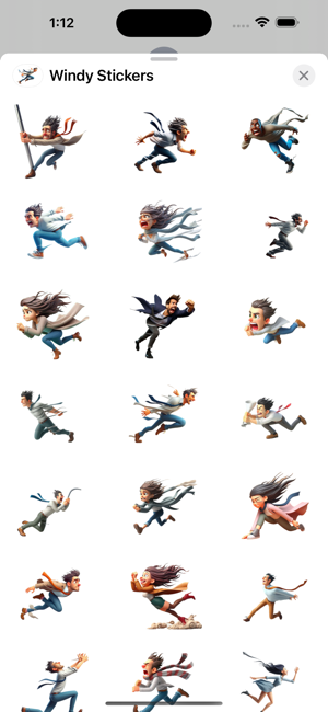 Windy StickersiPhone版