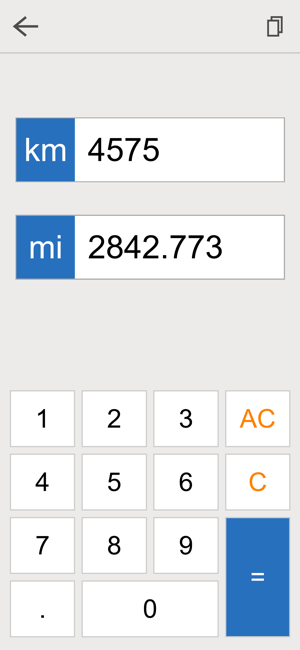 miles kilometers converteriPhone版
