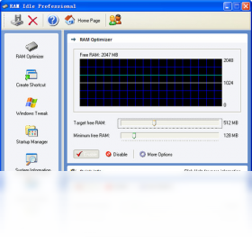 RAM Idle ProfessionalPC版