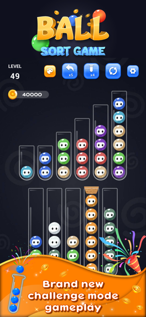 Ball Sort Puzzle ChallengeriPhone版