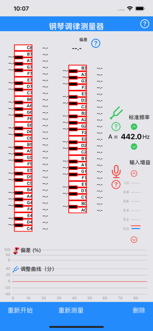 鋼琴調(diào)律測(cè)量機(jī)iPhone版