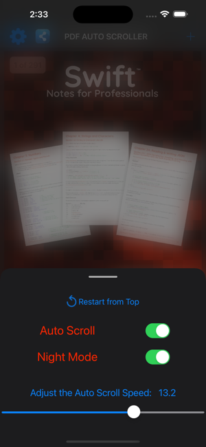 PDF Reader Auto ScrolliPhone版