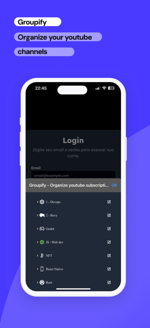 Groupify YT SubscriptionsiPhone版