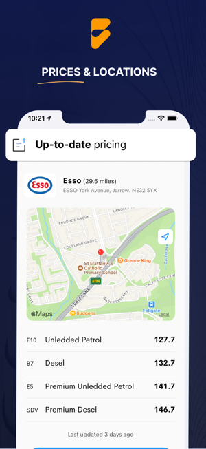 Refuel Petrol & Fuel Prices UKiPhone版