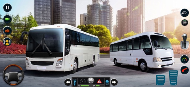 巴士驾驶模拟器游戏2024：离线赛车‬iPhone版