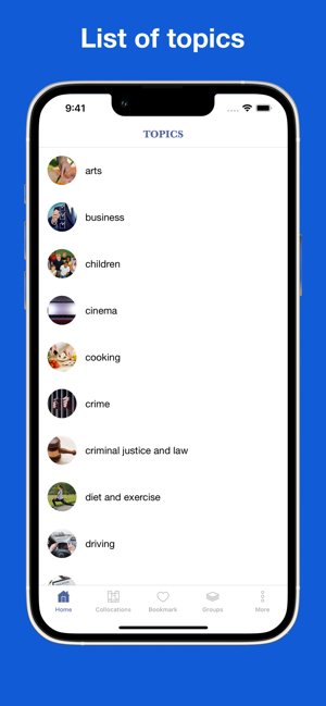 EnglishCollocationsByTopicsiPhone版