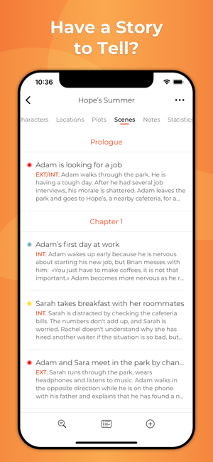 StoryPlannerforWritersiPhone版