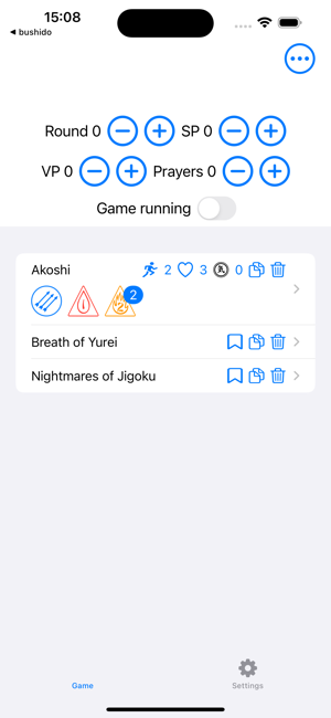 Bushido Game ModeiPhone版