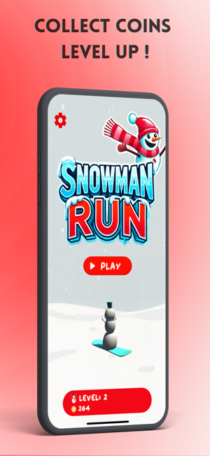 Snowman Run: Winter EscapeiPhone版