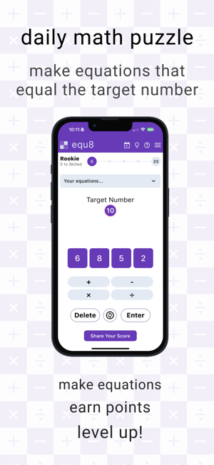 equ8: daily math puzzle gameiPhone版