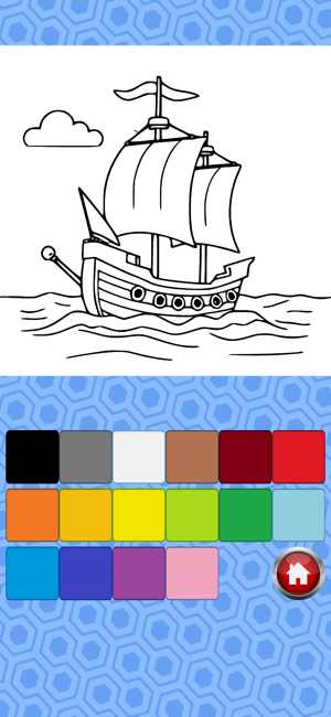 Easy and fun Coloring BookiPhone版