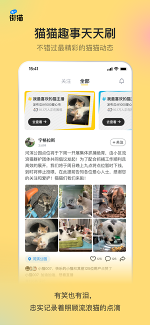 街猫｜照顾流浪猫，省钱又省力iPhone版