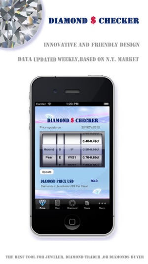 鉆石價格表iPhone版