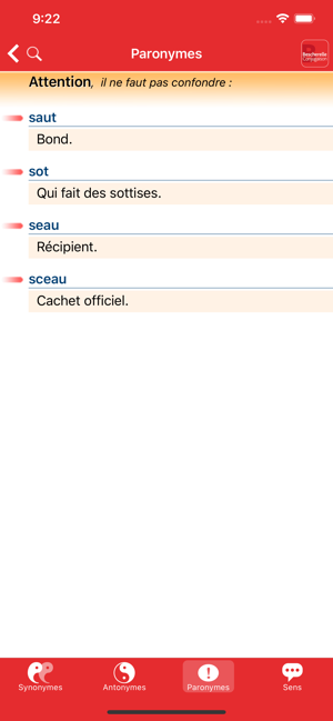 BescherelleSynonymesiPhone版