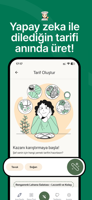 Mealday: AI Yemek Tarifi ŞefiiPhone版