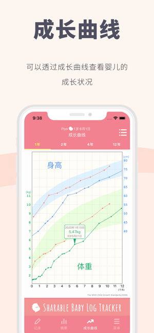 寶寶生活記錄和育兒日記iPhone版