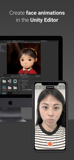 UnityFaceCaptureiPhone版