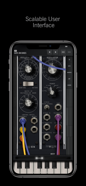 Model15ModularSynthesizeriPhone版