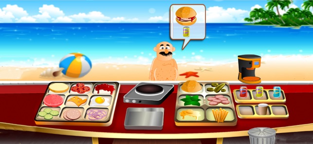 Burger Cooking Shop Chef GameiPhone版