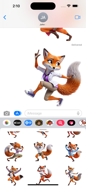 Foxy Fox StickersiPhone版