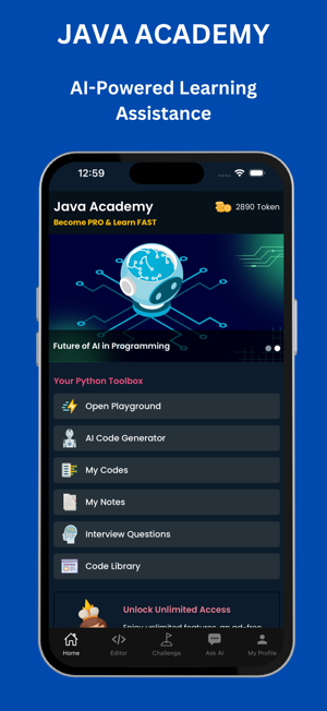 Java Academy: Learn with AIiPhone版