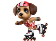 Rollerblade Puppy StickersiPhone版