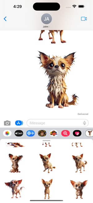 Wet Chihuahua StickersiPhone版