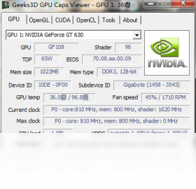 显卡检测GPUCapsViewerPC版