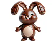 Chocolate Bunny StickersiPhone版