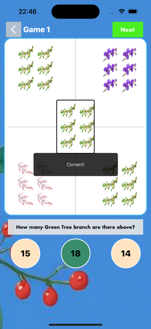 Tree branch counting gameiPhone版