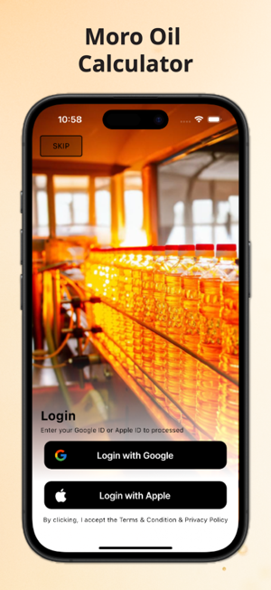 Moro Oil CalculatoriPhone版