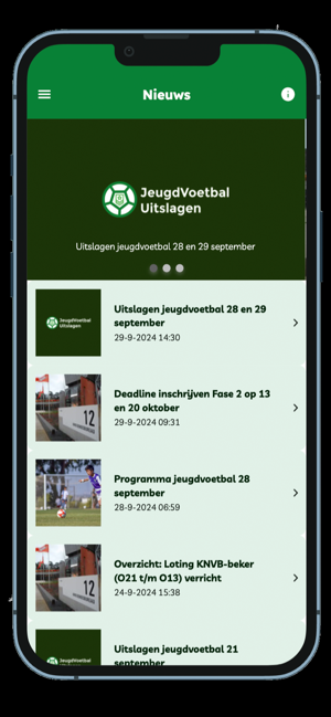 JeugdvoetbalUitslageniPhone版