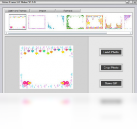 Glitter Frame Gif MakerPC版