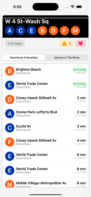 ChooChoo NYC: MTA Subway TimesiPhone版