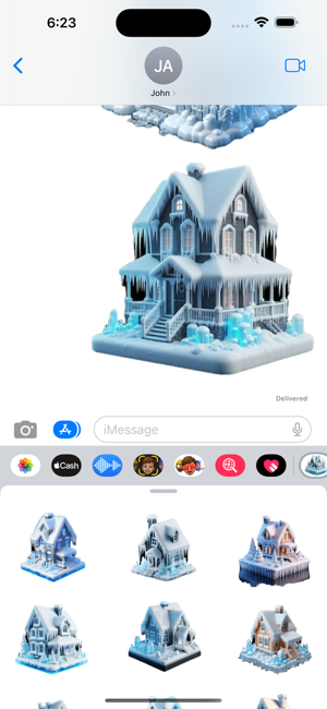 Icy House StickersiPhone版