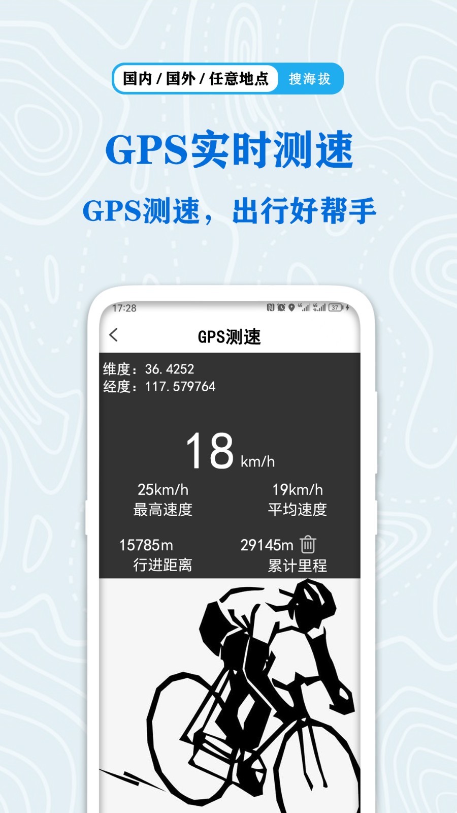 全球GPS海拔测量