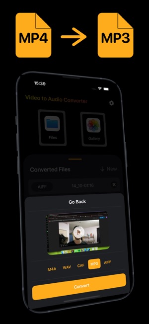 Video to Audio Converter App +iPhone版