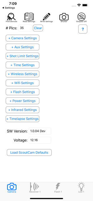 ScoutCamControliPhone版