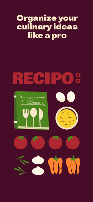 Recipo: My cookbookiPhone版